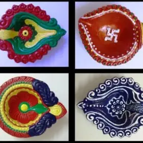 Diya(pic for ref.)pack of 4