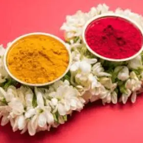 Haldi & Kumkum(pic for ref.)